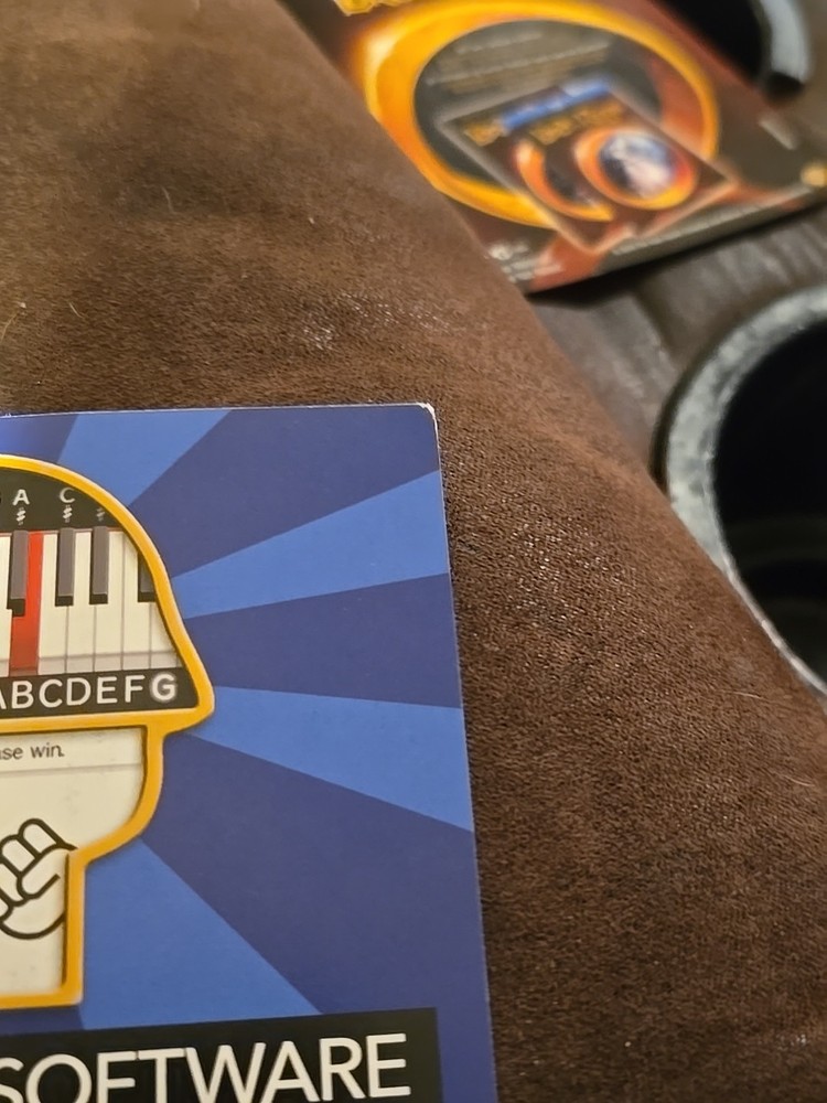 NINTENDO DS BRAIN AGE 2 ORIGINAL REGISTRATION CARD