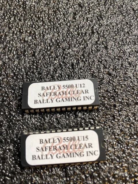 Bally s5500 Safe Ram Clear Chips