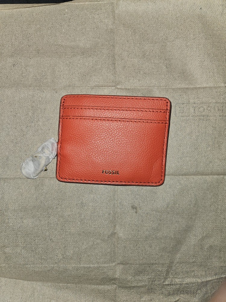 Fossil Sofia Card Case Flash Red