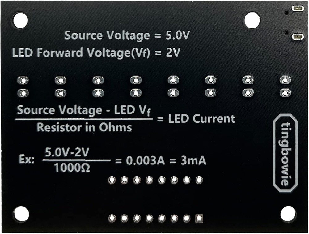 Soldering Practice Kit DIY Electronic Circuit Project Resistor Training Board