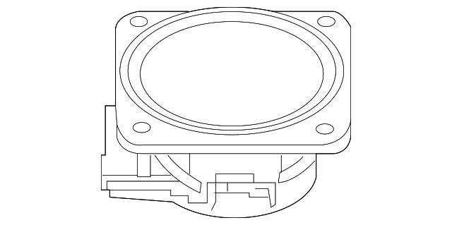 Genuine Nissan Inst Panel Speaker 28152-1AA0A