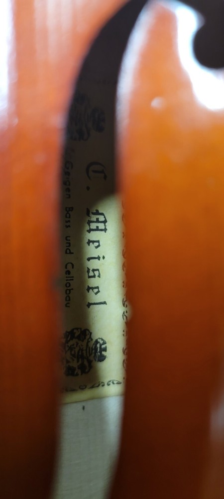 C. Meisel Violin with Bow and Carrying Case