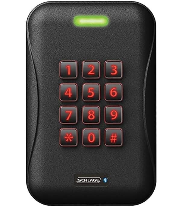 Schlage MTKB15 Mobile Enabled Multi-Technology Wall Reader with Keypad