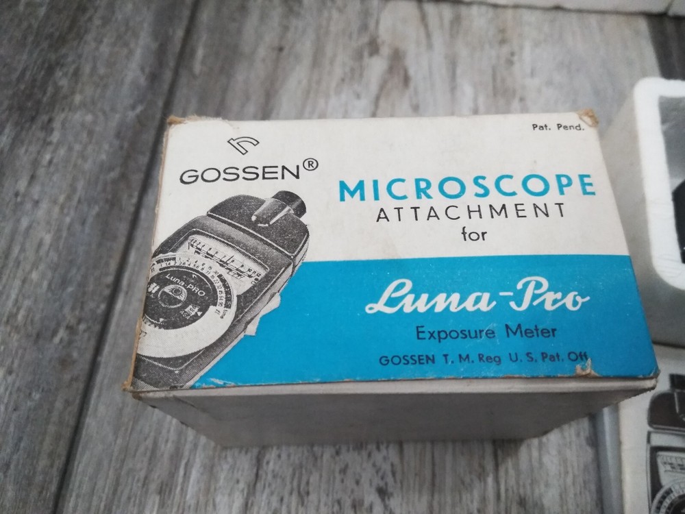 Gossen Microscope Attachment for Gossen Luna-Pro exposure meter