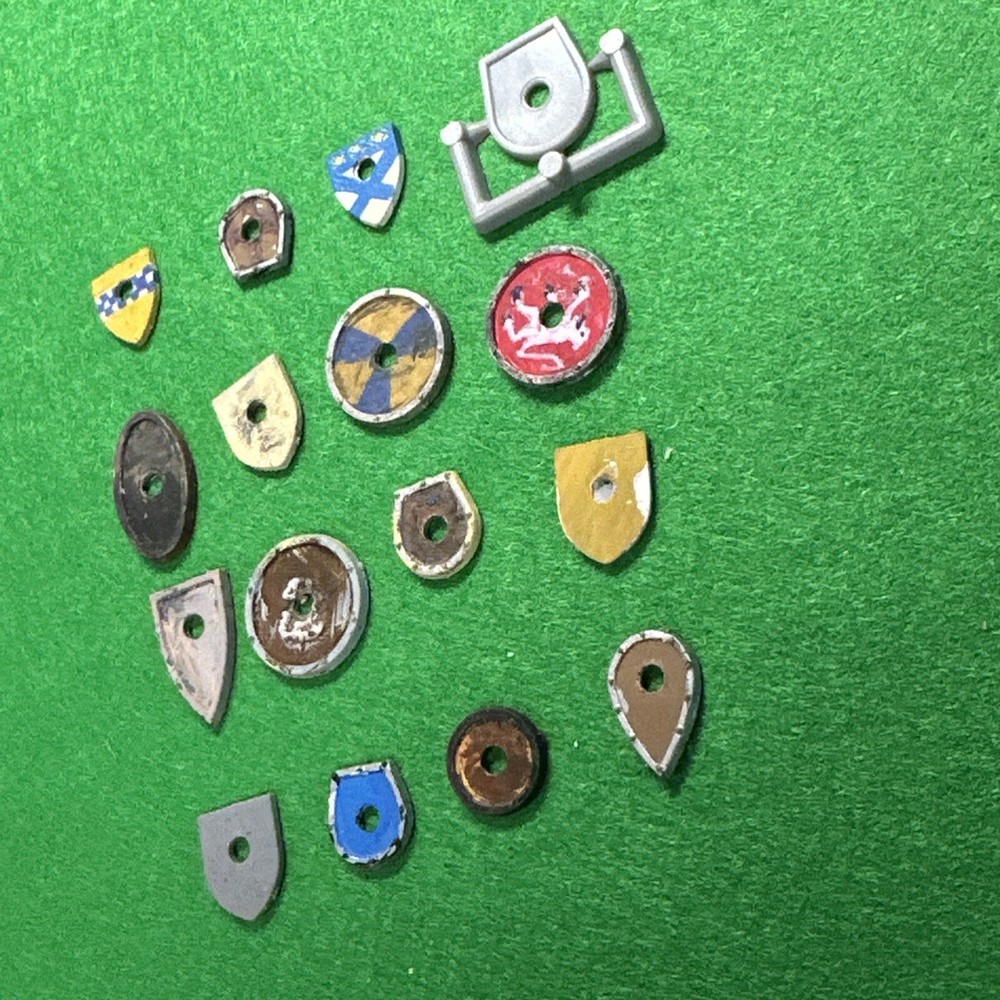 Warhammer Fighters Classic Shield Shields Bits Lot Bundle Games Workshop Citadel