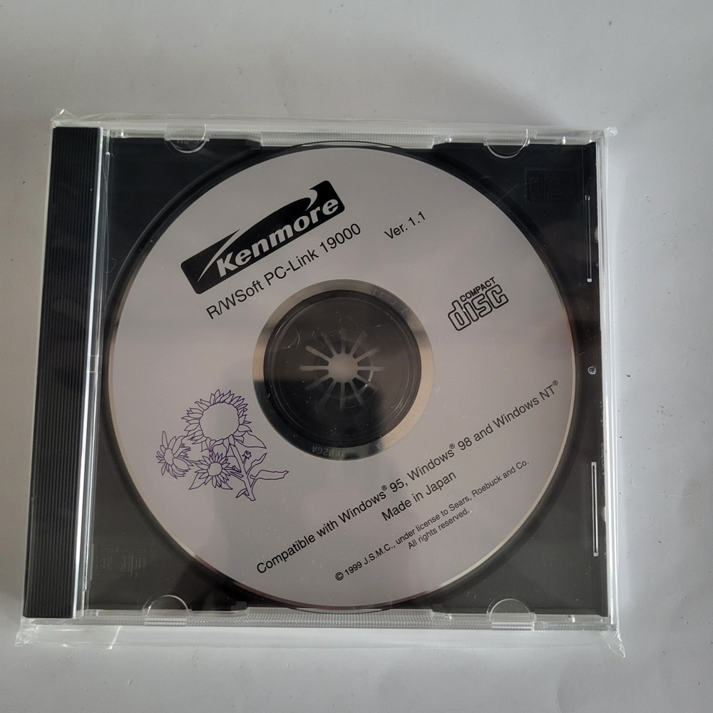 Kenmore R/W 19000 Computerized Embroidery Sewing Machine Data Reader Writer