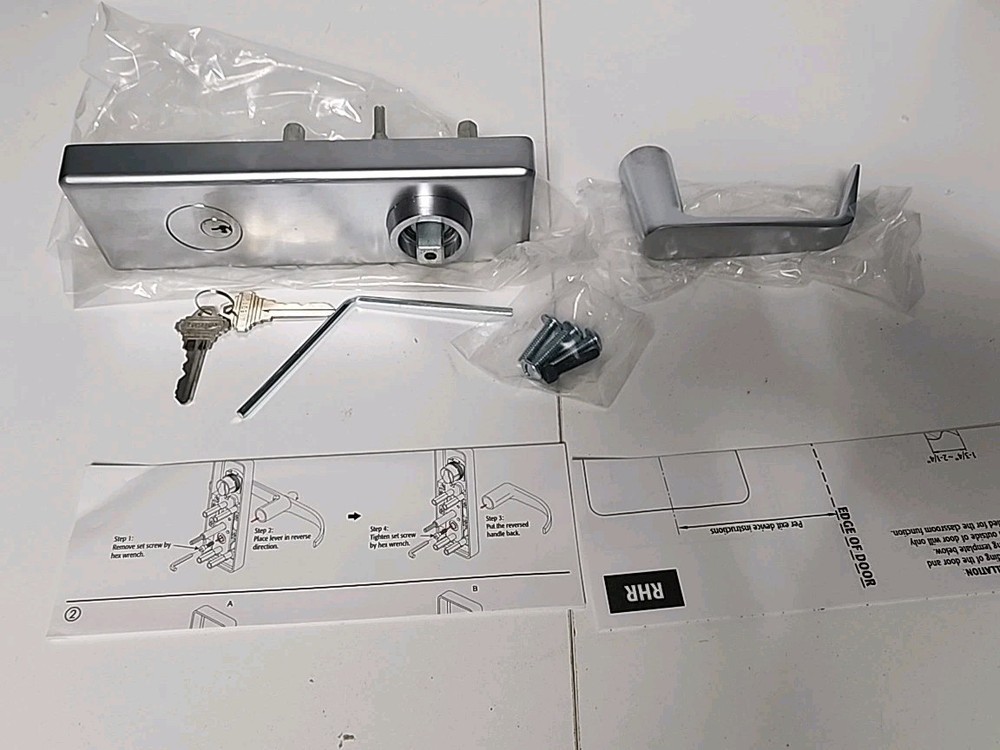 PAMEX E5000/L-AL-SC PANIC EXIT DEVICE