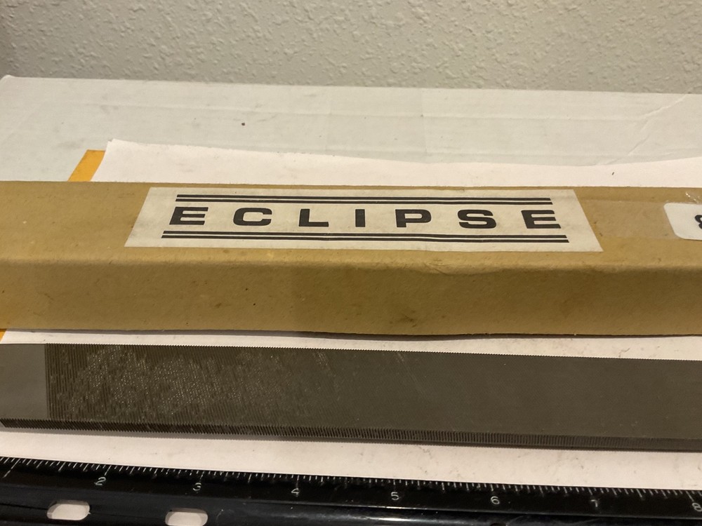 New Eclipse 12" Mill Bastard Taper File