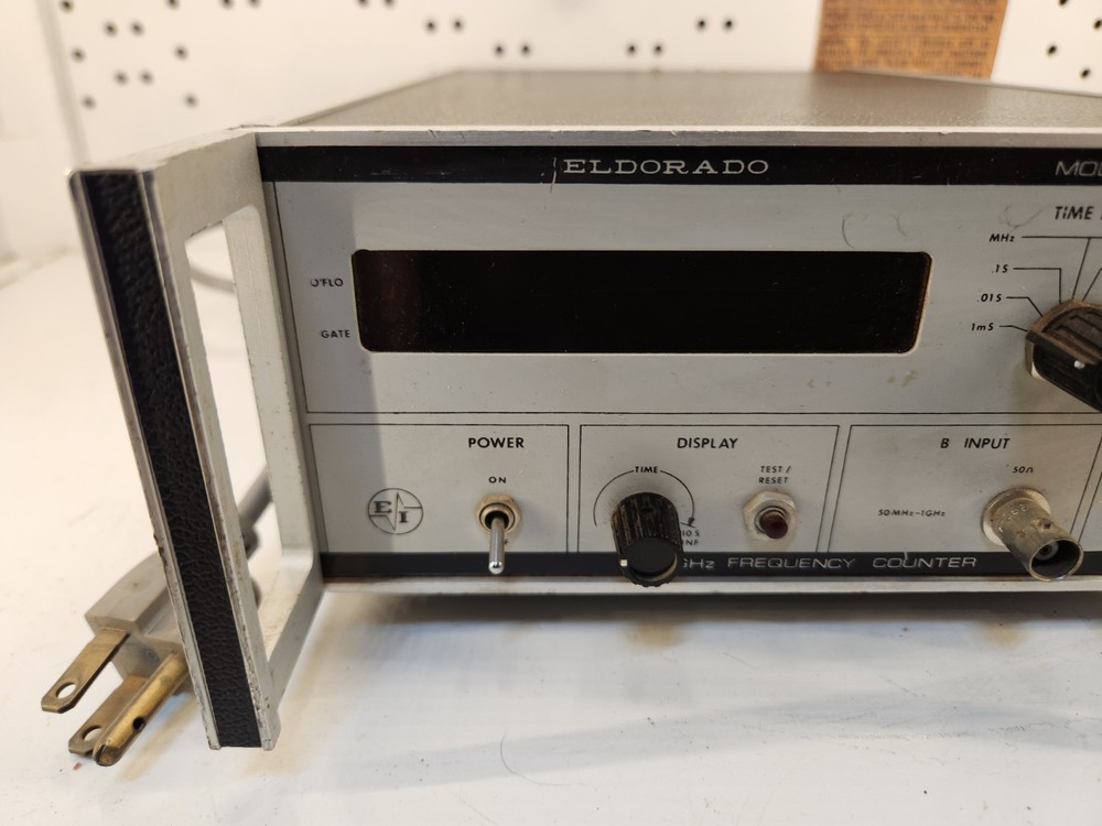 ELDORADO Model 1657 - 1GHz Digital Frequency Counter Powers On, Untested