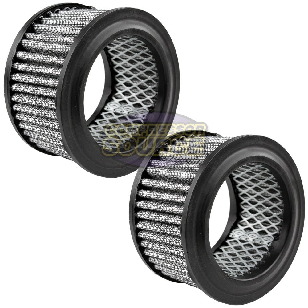 2 Pack Air Compressor Intake Filter Polyester Element with Pre Filter AP425 #15P
