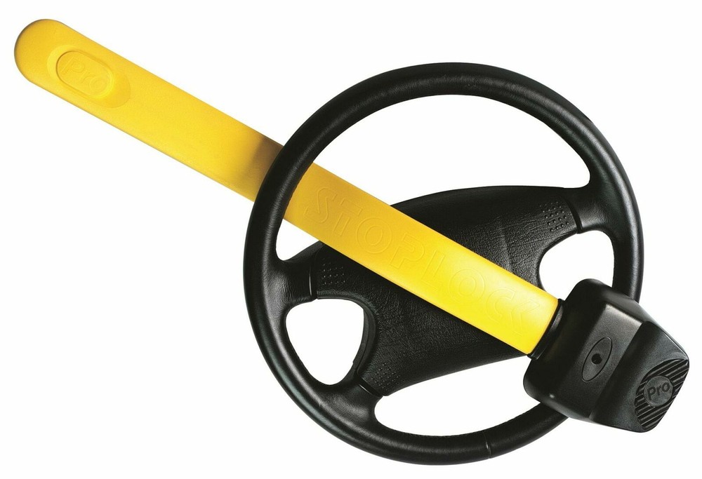 Stoplock Steering Wheel Immobiliser Lock Pro Maximum Security Clamp Anti Theft