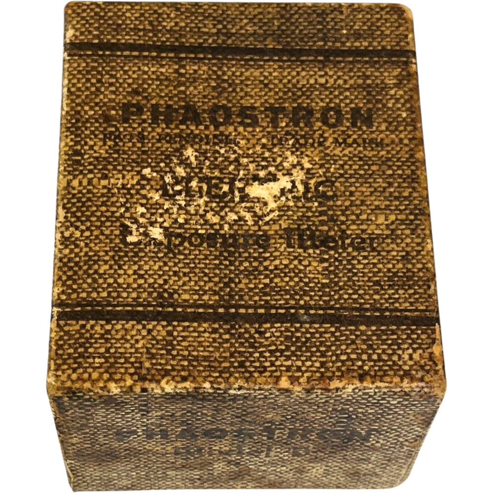 Phaostron Model B Light Meter in Box - Vintage