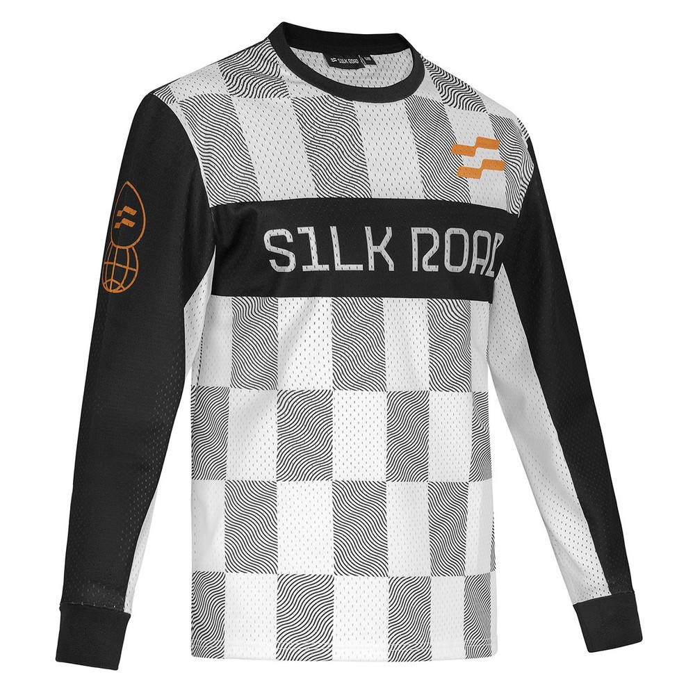 Silk Road Riding Jersey - Black
