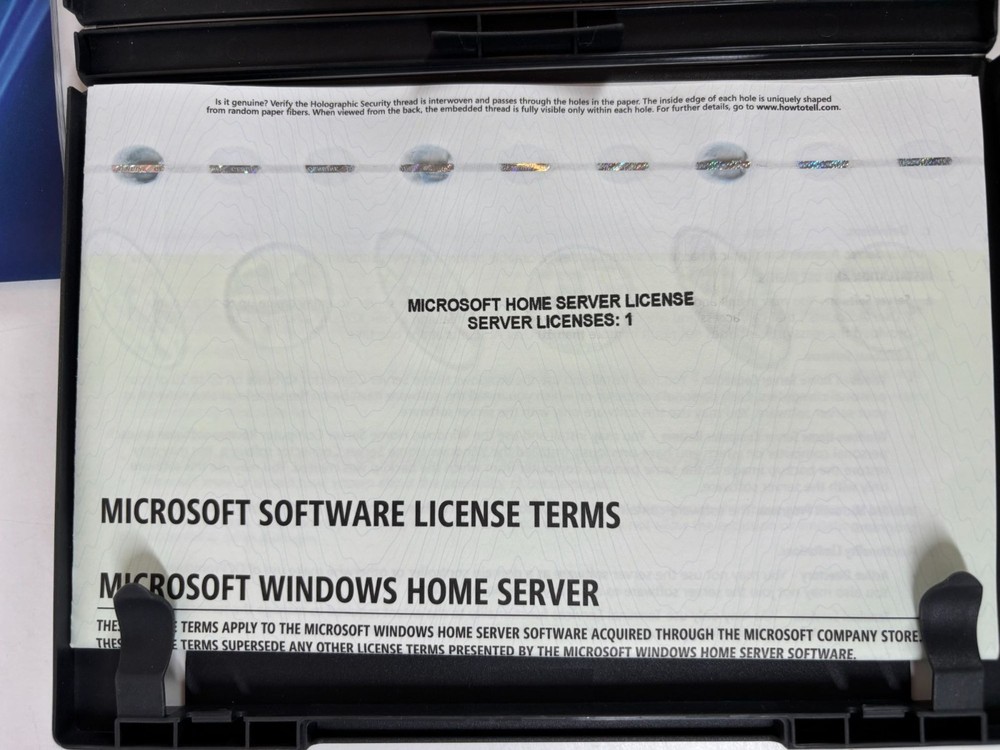 Rare Microsoft Windows Home Server 2007 OEM Software Product Key Microsoft Store