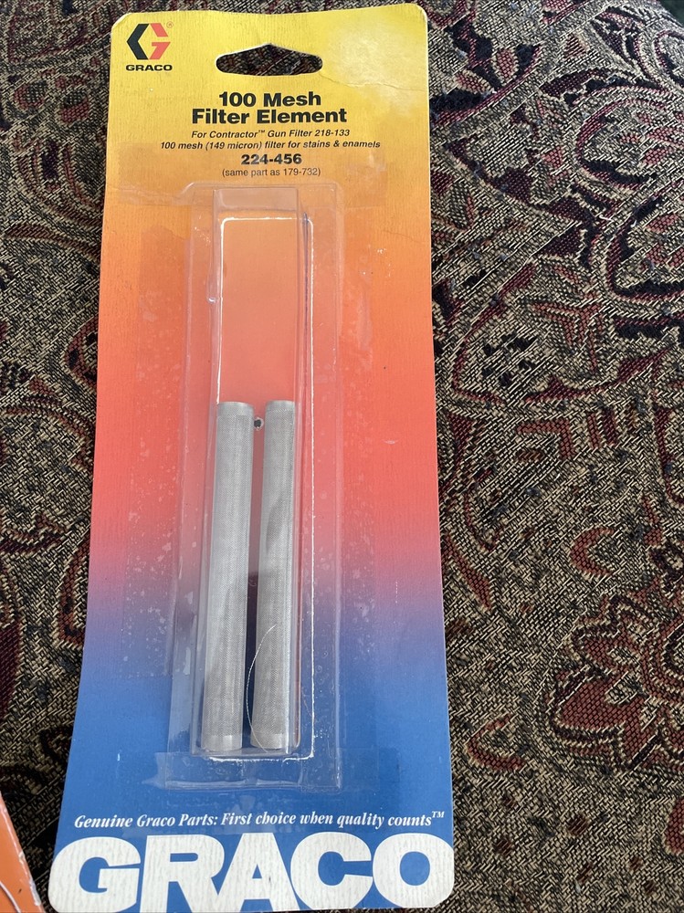 Graco 100 mesh filter element 224-456
