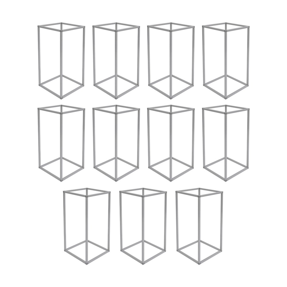 11 Pcs Rectangular Wedding Display Rack Flower Holder for Wedding Decorations
