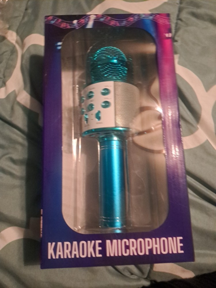 Karaoke Blue Microphone