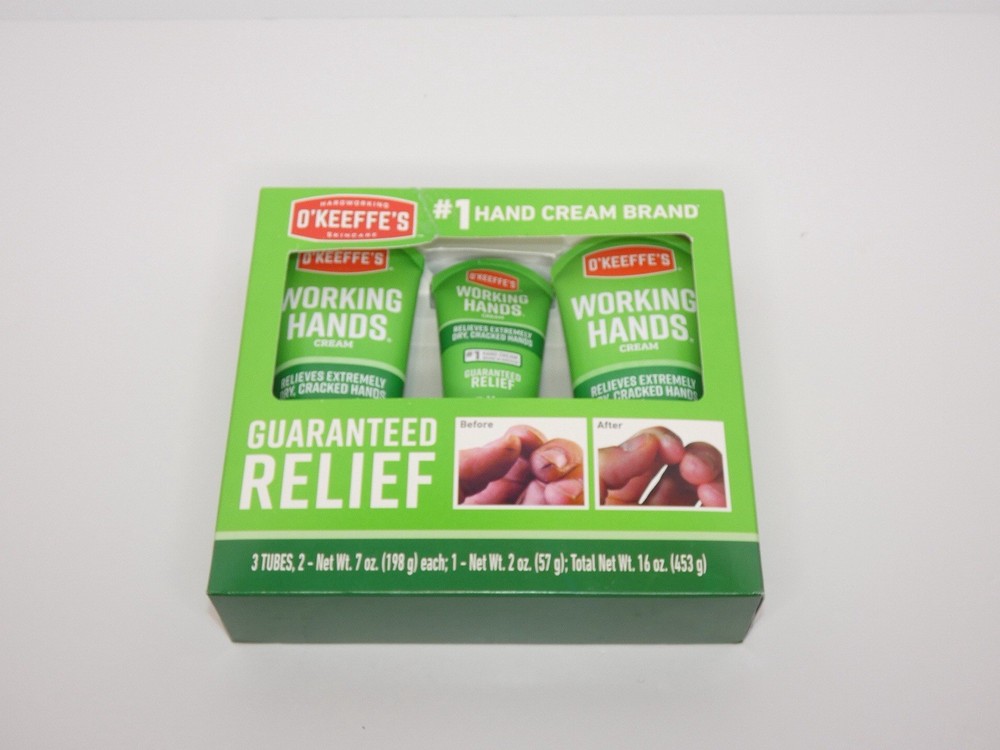 O’Keeffe’s Working Hands Hand Cream Set Intensive Moisturizing New