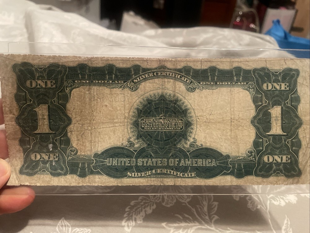 1899 $1 One Dollar Silver Certificate, Black Eagle FR 236