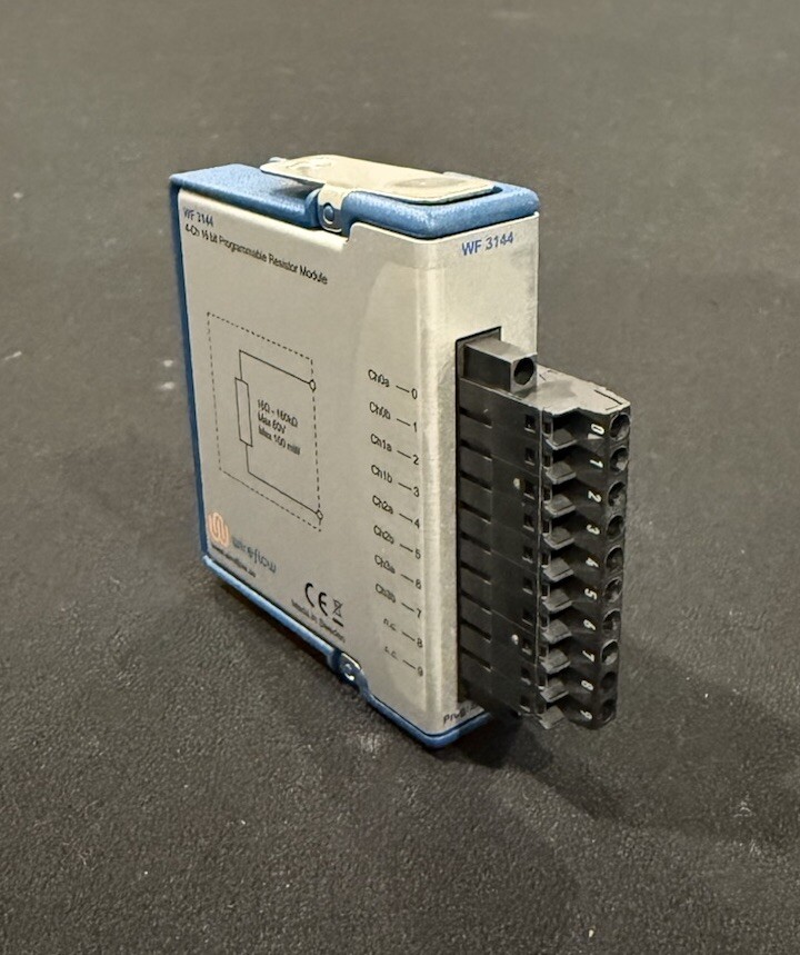 Wireflow WF-3144 C-Series Module.  4 CH, 16 Bit Programmable Resister Module