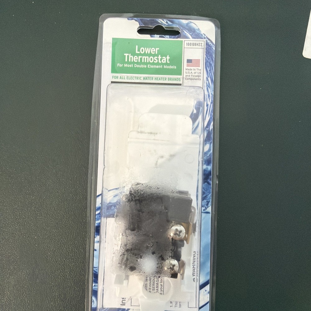 Reliance 100108422 Lower Electric Water Heater Thermostat Replaces 9000507045