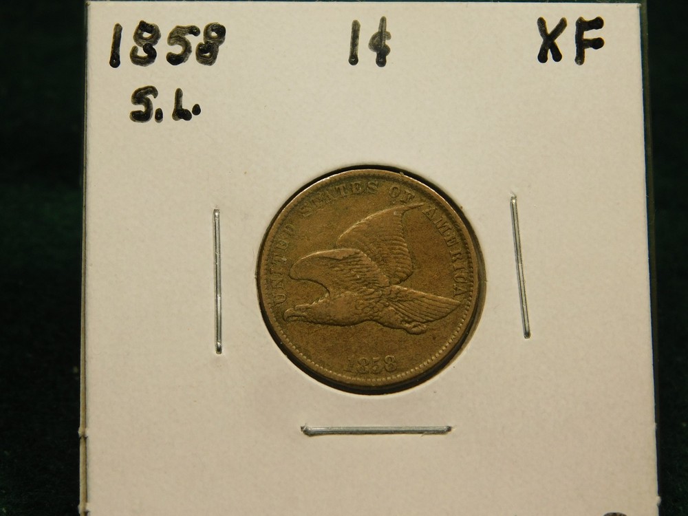 1858  S.L.  Flying Eagle Cent    Item # 12618