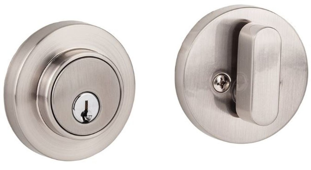 Sure-Loc DB201-MD Modern Solid Brass Single Cylinder Keyed Entry