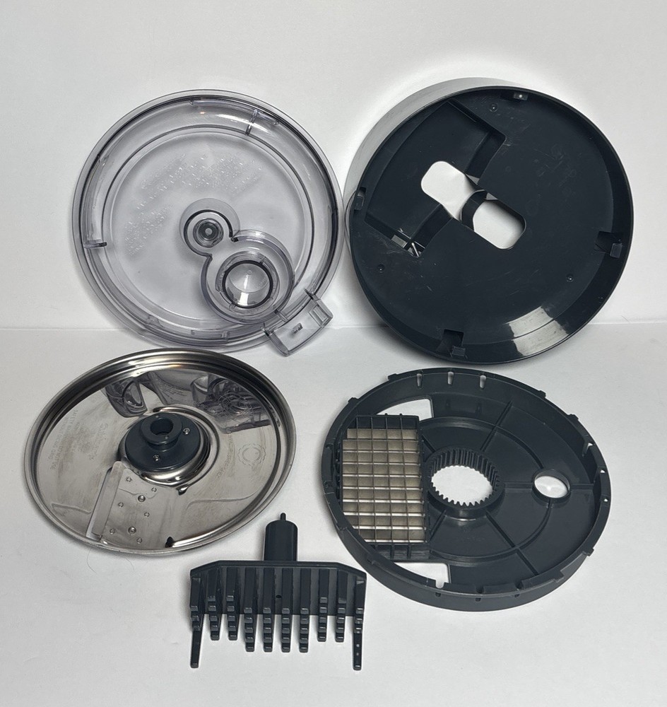 Cuisinart FP-13DK Dicing Kit Flat Cover, Dicing Disc, Dice Grid Set Replacement