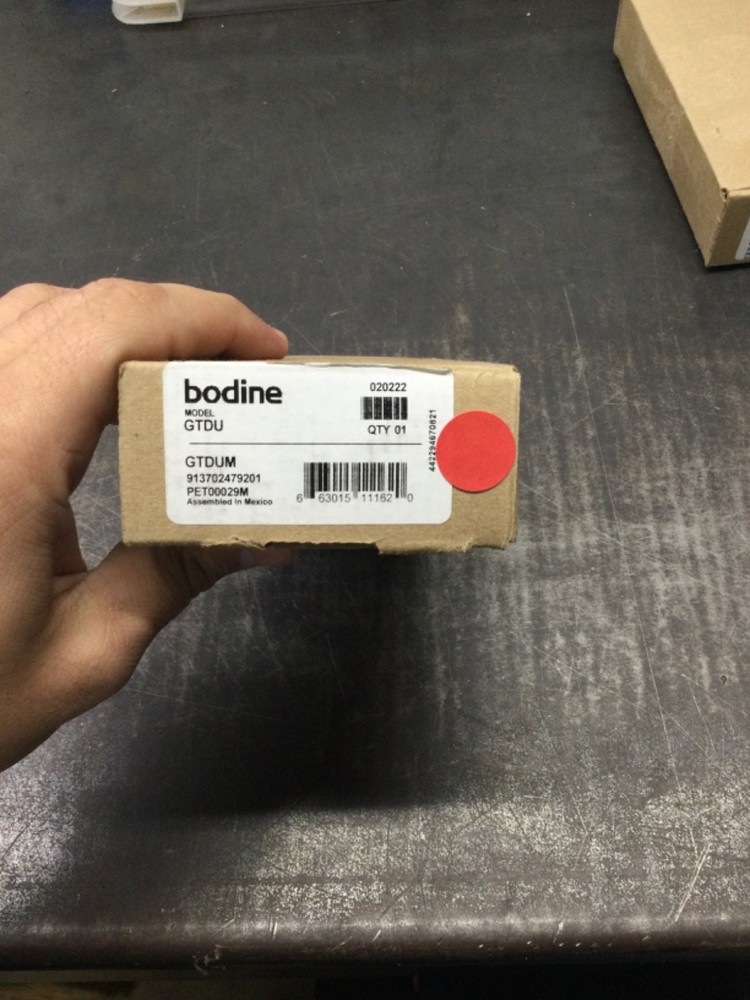 BODINE GTDU GENERATOR TRANSFER DEVICE
