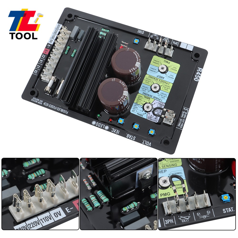 AVR R450 Automatic Voltage Regulator For Generator Genset Replacement