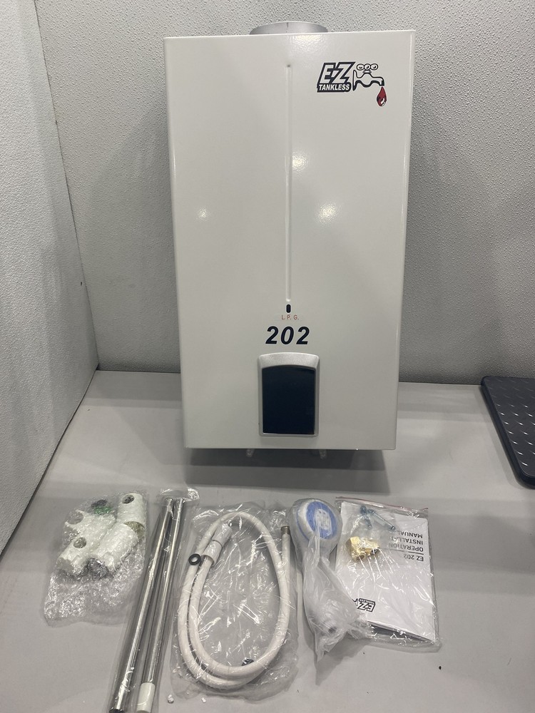 EZ Tankless Flue Type Gas Water Heater EZ202