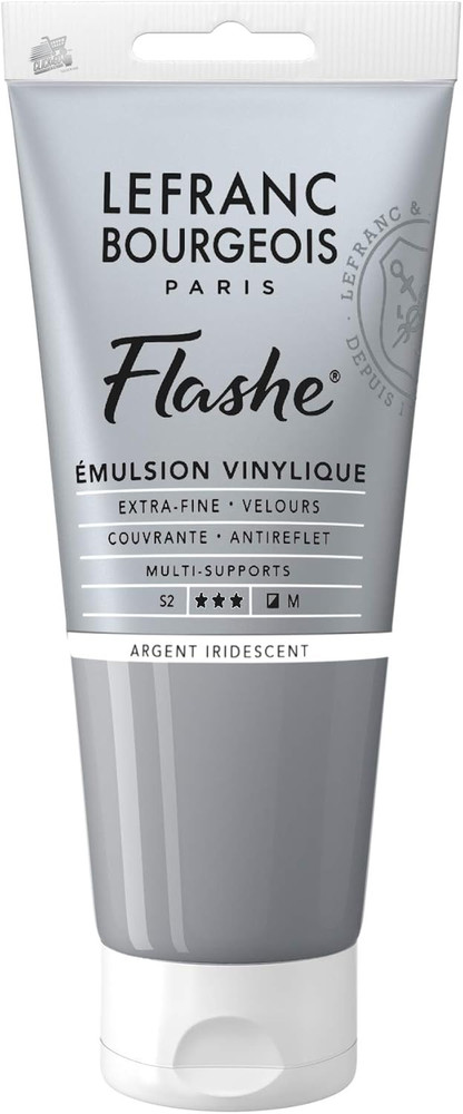 LB ACRYLIC FLASHES 80ML SILVER
