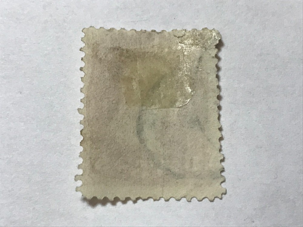 Washington Pale Carmine Three Cent US Stamp - Cancelled / Hinged