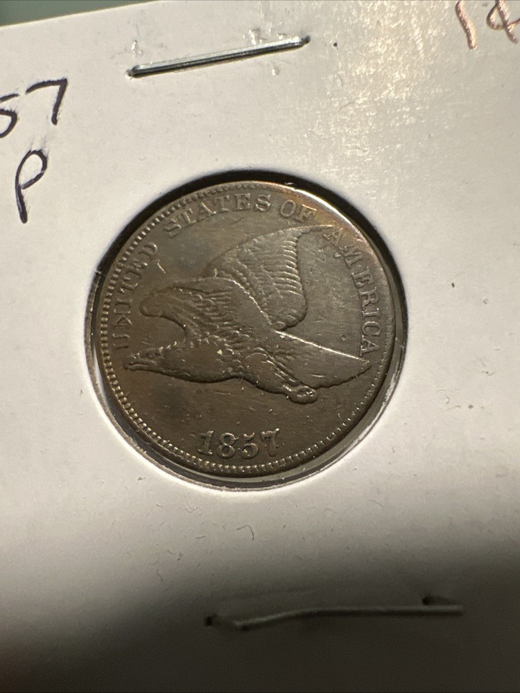 1857 1C Flying Eagle Cent High Grade Rare