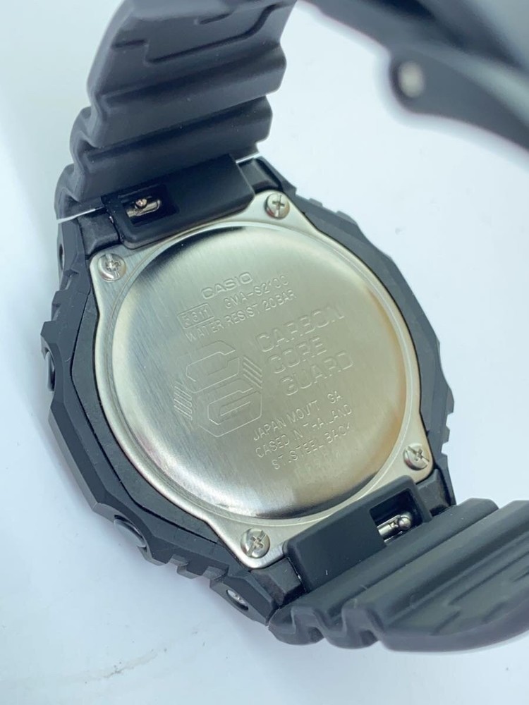 CASIO Quartz Watch G SHOCK Digital Rubber BLK BLK
