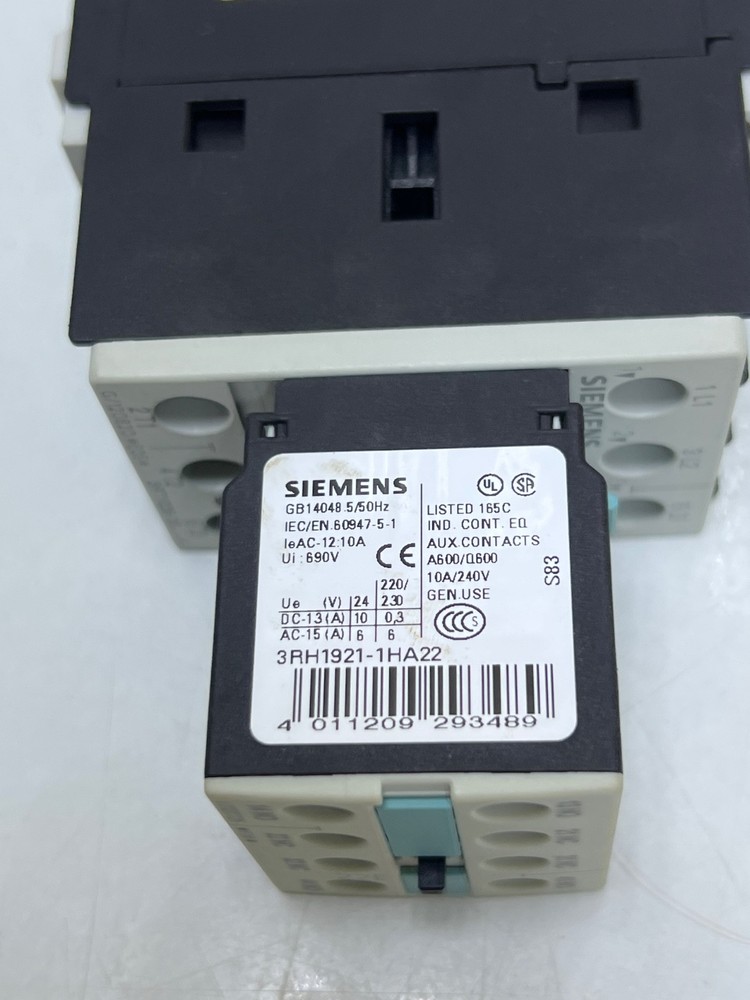 Siemens 3RT1026-1BF44 Contactor
