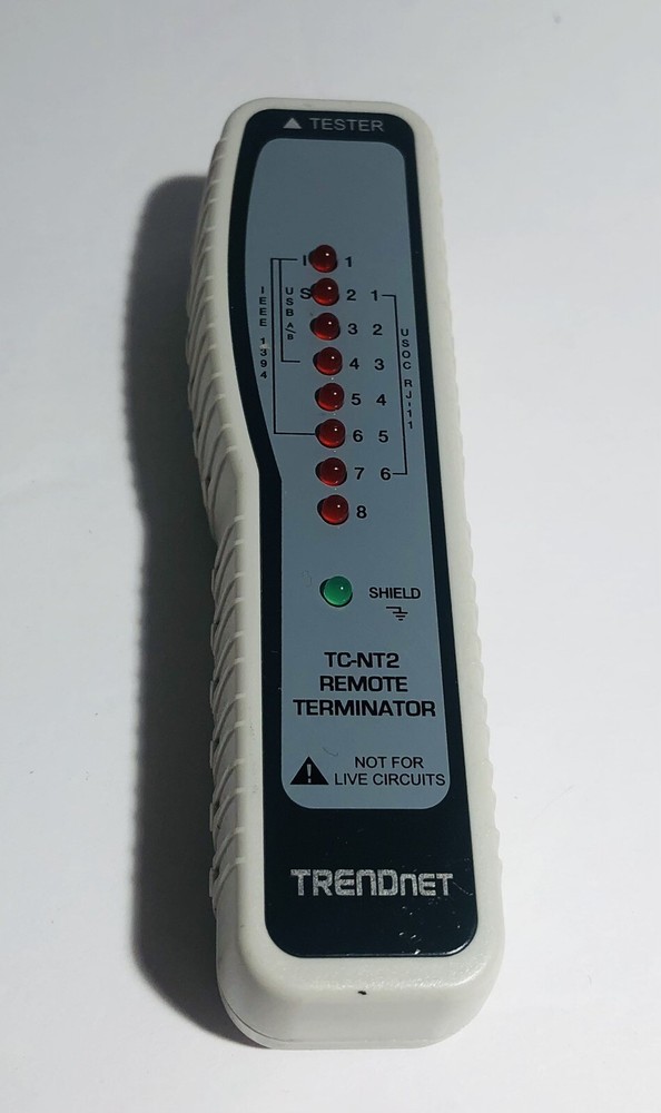 TRENDnet TC-NT2 Network Cable Tester Tone Generator & Remote Terminator Tested