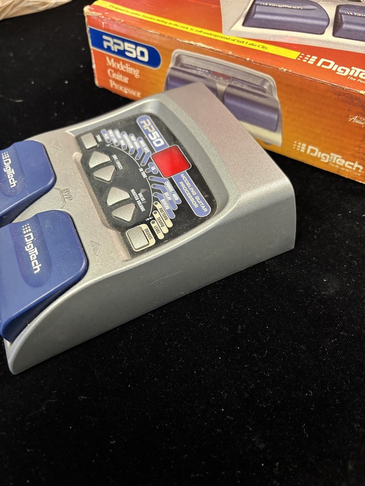 DigiTech RP50 Multi-Effect Modeling Guitar Pedal Processor w/box