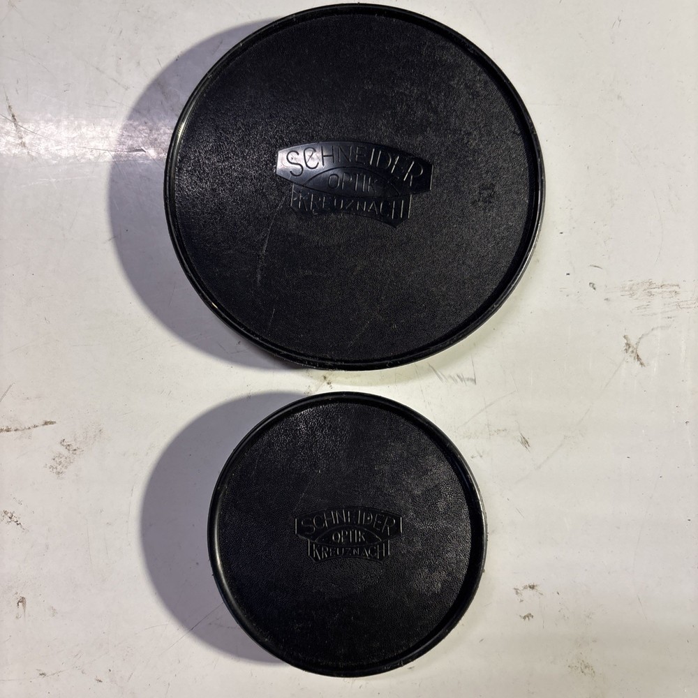 Schneider Optik Lens Covers Push On