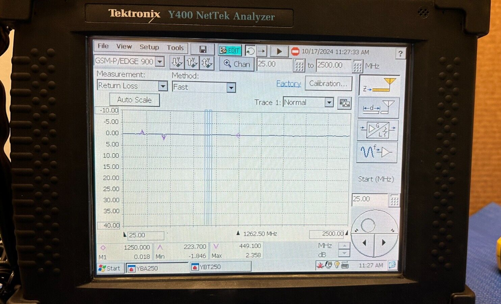 TEKTRONIX Y400 NETTEK ANALYZER
