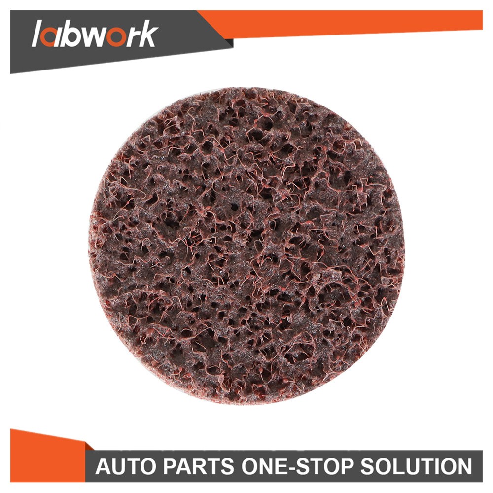 Labwork Medium Surface Conditioning Disc Roll Lock Grinder Sanding Pads 50Pcs 2"