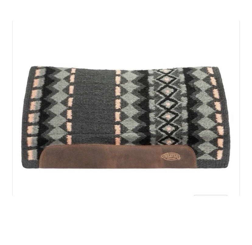 Weaver Leather Flex Contour Wool Blend Saddle Pad, 32 x 34”