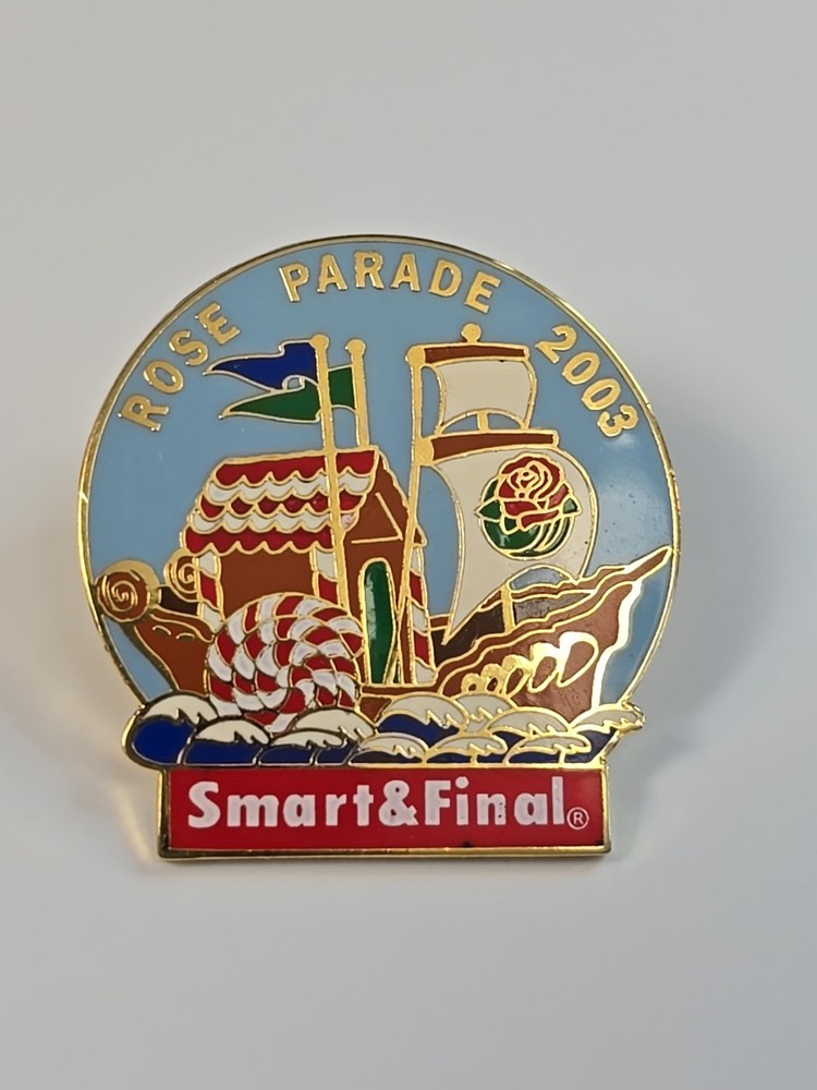 Rose Parade 2003 Smart & Final Sponser Lapel Pin