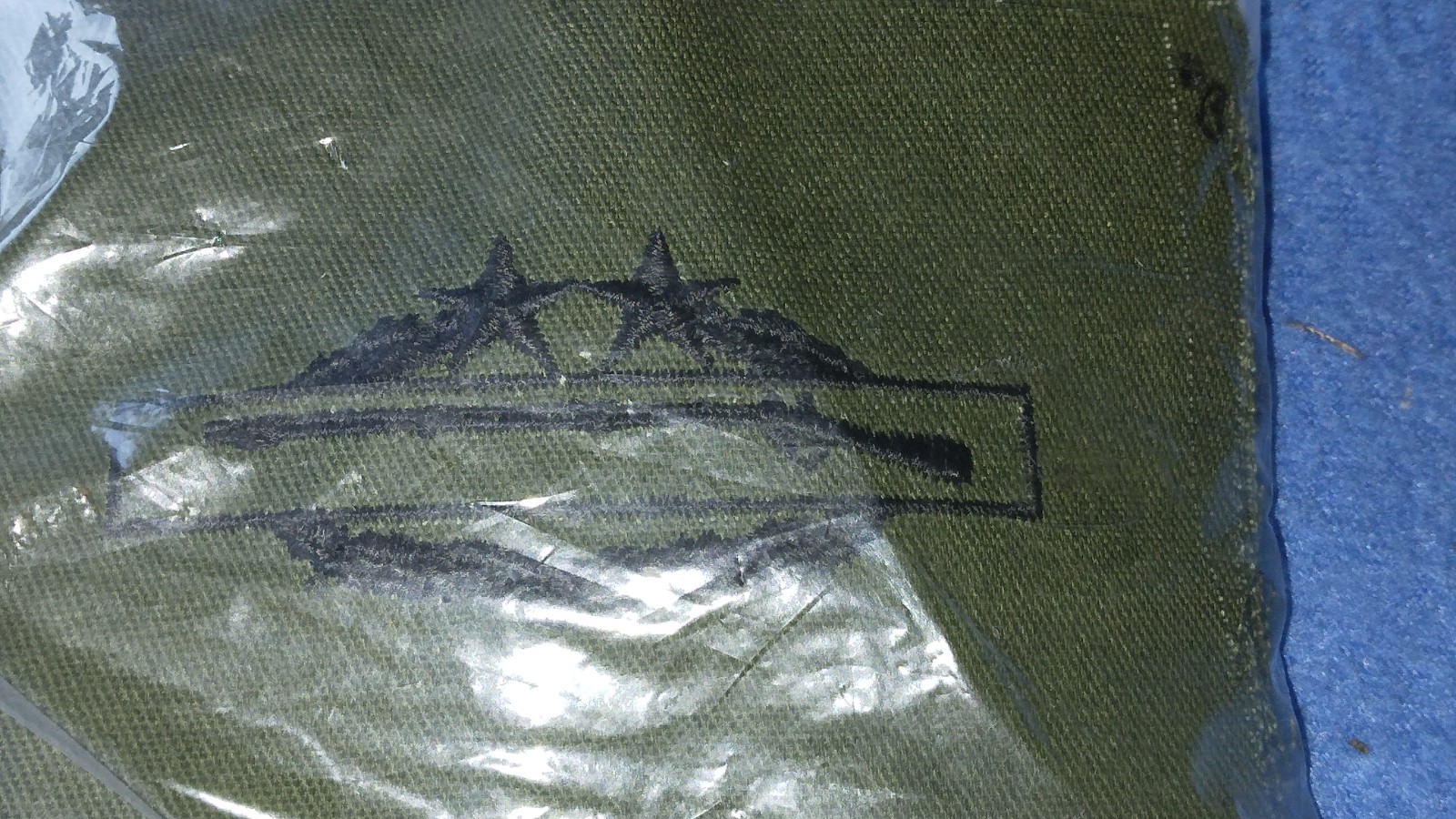 BUNDLE OF 20 - ARMY SUBDUED 3rd CIB COMBAT INFANTRY BADGE Badge Sew-On PATCHES