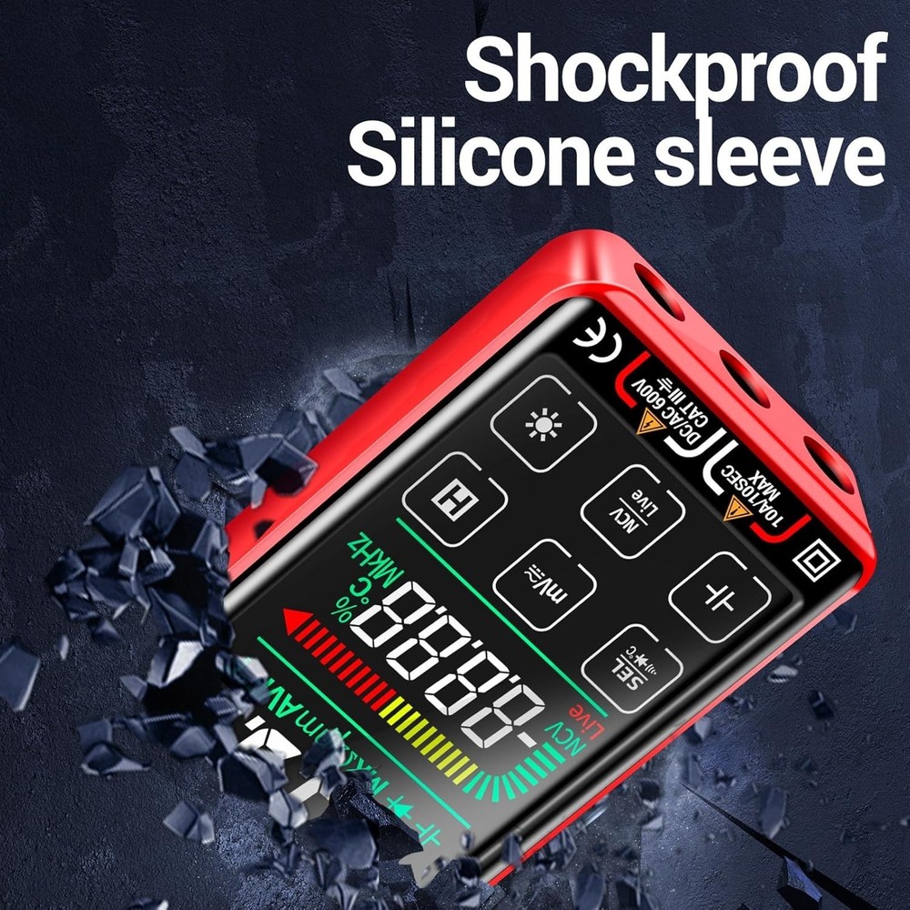 Smart Digital Multimeter Auto RangingTRMS 9999 Counts