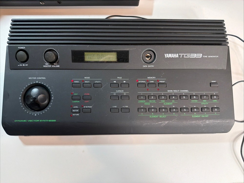 Vintage (1990) Yamaha TG33 Vector Synthesis Module