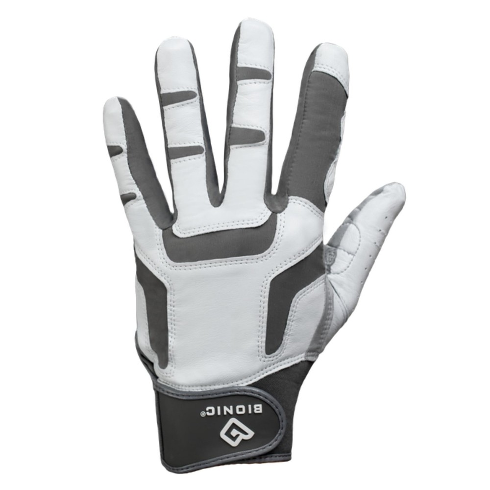 Bionic Men's ReliefGrip 2.0 Golf Glove Silver Large Left