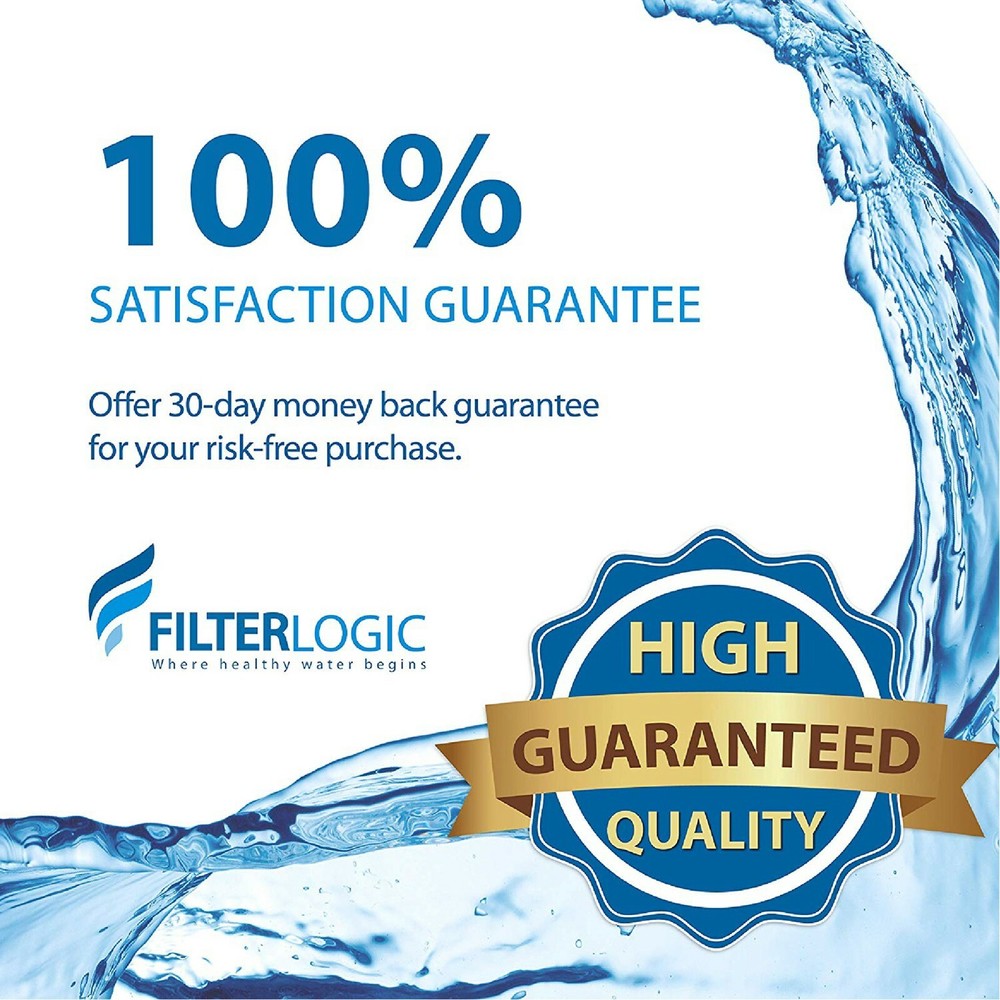 FilterLogic Refrigerator Water Filter, Replacement for LG® LT800P®