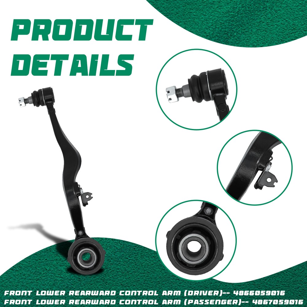 Front Upper Lower Forward Rearward Control Arms 26Pcs for Lexus 2007-2017 LS460