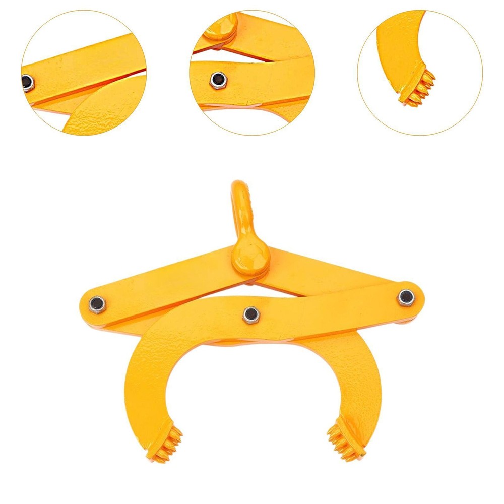 Pallet Puller Clamp Sturdy Easy Operation Pulling Wood Trees Single